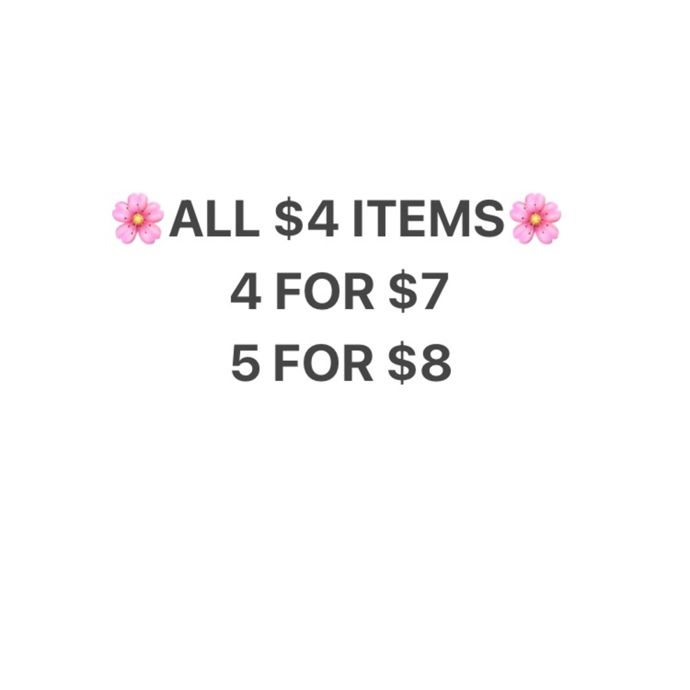 $4 Bundle Deals!!!!